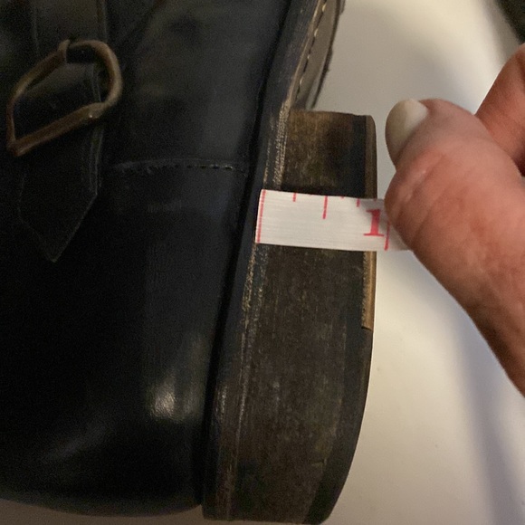 Diba black leather motorcycle boot sz 7 - Picture 7 of 7